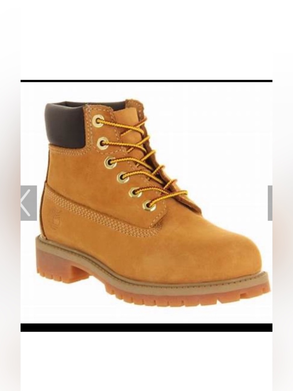 Youth size 5.5 ladies size 7 - 7.5 Timberland 6” Classic Work Boots in Wheat